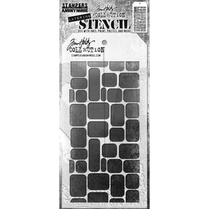 Stampers Anonymous - Tim Holtz - Layering Stencil - Labels - TH178