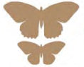 Collections - Dainty Butterflies - Pack 10