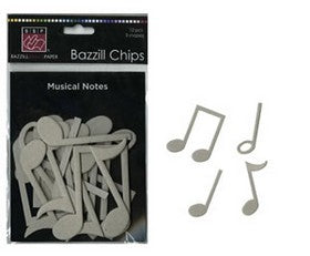 Bazzill Chips - Musical Notes