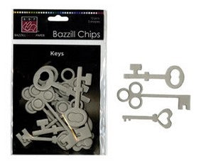 Bazzill Chips - Keys