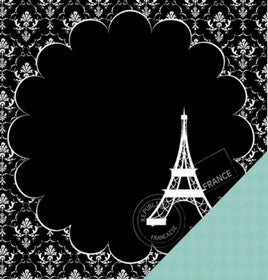 3 Bugs in a Rug - A Trip to Paris - Bon Voyage - 12x12" Double Sided Paper