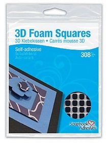 3L - 3D Foam Squares - Black - Small