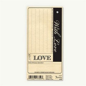 7 Gypsies - 97% Complete Tags - A la Card With Love 24pk