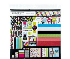 American Crafts - Travel Page Kit - 12x12"
