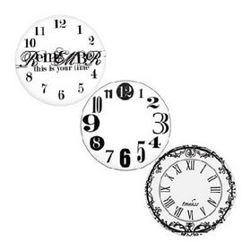 Heidi Swapp - Acetate - Mini Overlays - Clocks