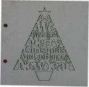 RW Laser Cuts - Christmas Album Covers - Chipboard