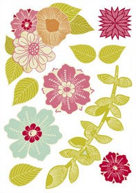 KaiserCraft - Hippy Girl Collection - Printed Chipboard