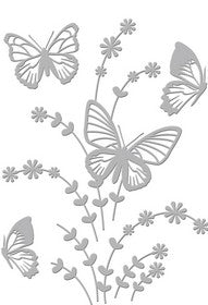 Couture Creations - Embossing Folder 5x7" - Serenity - Serene