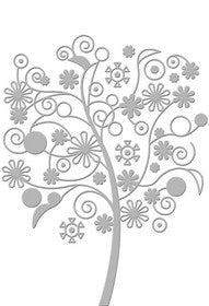 Couture Creations - Embossing Folder 5x7" - Serenity - Far Away Tree