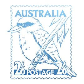 Couture Creations - Mini Stamp - Sunburnt Country - Kookaburra Postage