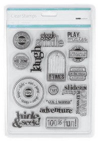 KaiserCraft - Clear Stamps - Kid’s Zone