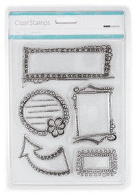 KaiserCraft - Clear Stamps - Doodled Frames