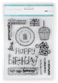 KaiserCraft - Clear Stamps - Birthday