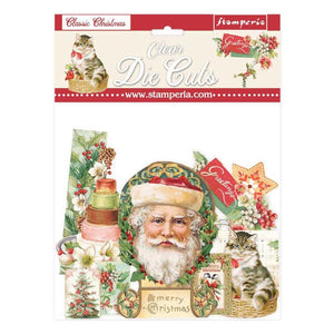 Stamperia - Classic Christmas Collection - Clear Die Cuts