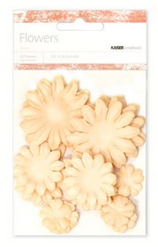 KaiserCraft - Paper Flowers - Cream