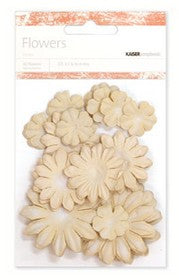 KaiserCraft - Paper Flowers - Taupe