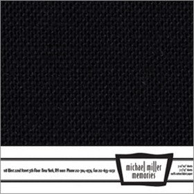 Michael Miller Memories - Black 12x12" Fabric Paper