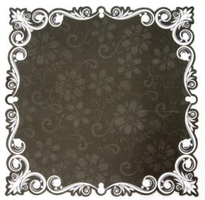 Bella - Grace Collection 12x12" Cardstock - Square Die Cut