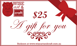 Wise Art & Craft Gift Card