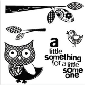 Hampton Art - Kelly Panacci - Cling Rubber Stamps - Little Something