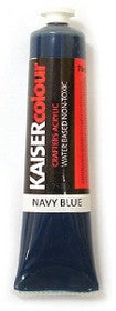 KaiserCraft - Acrylic Paint 75ml -  Navy Blue