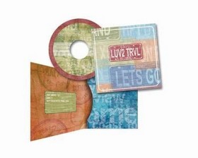 Karen Foster - CD Sleeve and Label - Travel