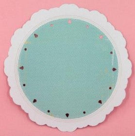 Bella - Kindred Spirit Collection - 12x12" Cardstock - Round with Stitching