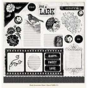 My Minds Eye - Meadowlark - Dusk - Accessory Sheet - MDL121