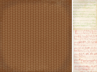 KaiserCraft - Paper 12x12" Merry Medley Collection - Melody