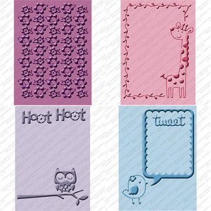 Provo Craft - Cuttlebug - Embossing Folders - Cricut Companions - Create a Critter