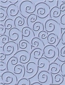 Provo Craft - Cuttlebug -  Divine Swirl - Embossing Folder