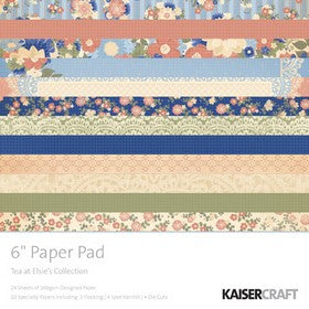 KaiserCraft - Tea at Elsie's Collection - Paper Pad 6" x 6"