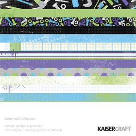 KaiserCraft - Konstrukt Collection - Paper Pad 6" x 6"