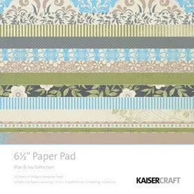KaiserCraft - Blae & Ivy Collection - Paper Pad 6.5" x 6.5"
