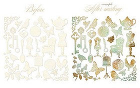 Prima - Printery - Resist Canvas Shapes