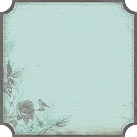KaiserCraft - Secret Bird Society Collection - Private - 12x12" Specialty Paper - Die Cut