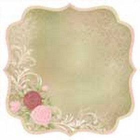 KaiserCraft - English Rose Collection - Muriel - 12x12" Specialty Paper - Die Cut
