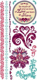 KaiserCraft - Gypsy Sisters Collection - Coloured Rubons