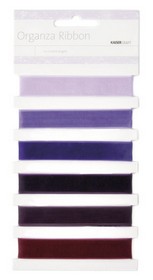 KaiserCraft - Organza Ribbon - Purple - 6 Colours