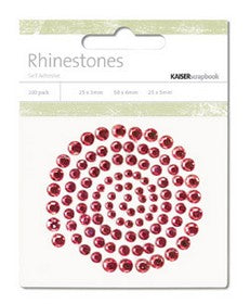 KaiserCraft - Rhinestones - Lippy Red 100pk