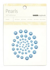 KaiserCraft - Pearls - Denim - 50pk