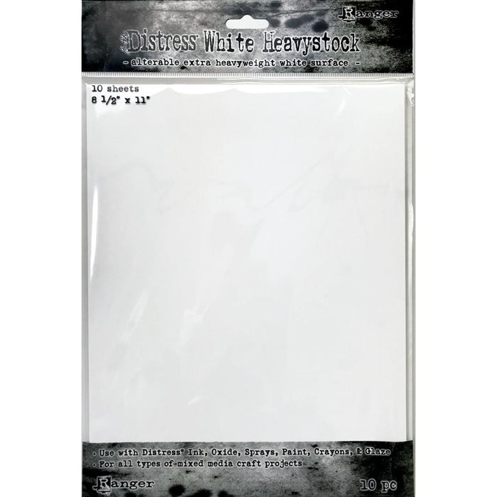 Ranger - Tim Holtz - Distress White Heavystock