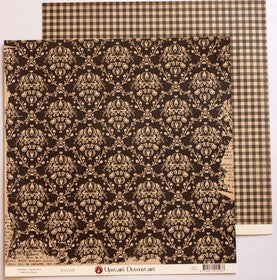 Ruby Rock It - Upstairs Downstairs - Master - 12x12" Double Sided Paper