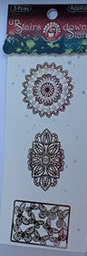 Ruby Rock It - Upstairs Downstairs Collection - Appliques - Metal