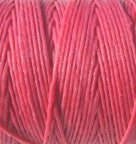Waxed Irish Linen Thread - Fuchsia 2m
