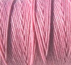 Waxed Irish Linen Thread - Light Rose 2m