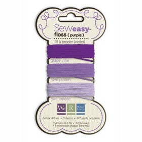We R Memory Keepers - Sew Easy - Floss - Purple