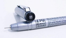 Zig - Millenium - Pure Black Pen 005 (0.2mm)
