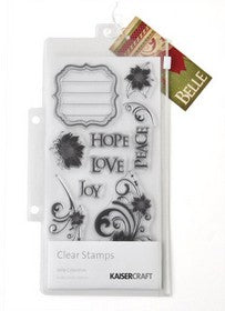 KaiserCraft - Belle Collection - Clear Stamps