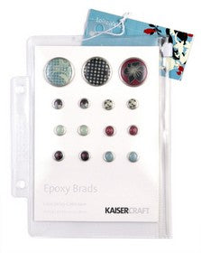 KaiserCraft - Loire Valley Collection - Epoxy Brads
